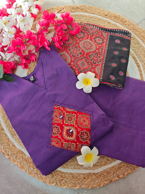 Dhabu Cotton Salwar Sets